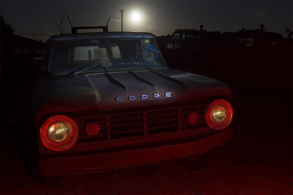 Red-Rimmed Eyes  :::::  1965 Dodge Truck