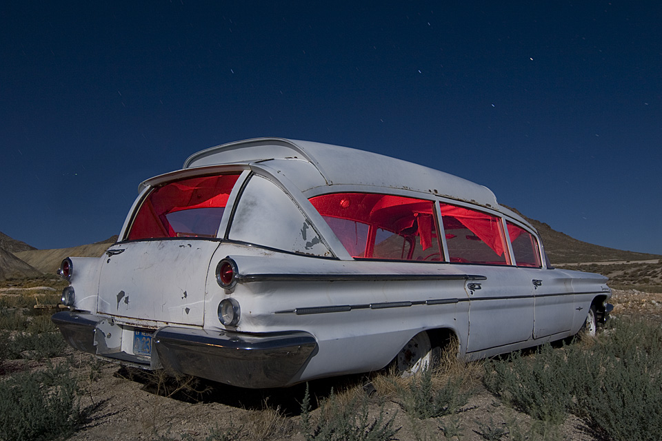 Pontiambulance  :::::  2009  :::::  1960 Pontiac-based Superior Bubble-Top Ambulance  :::::  Tonopah, Nevada