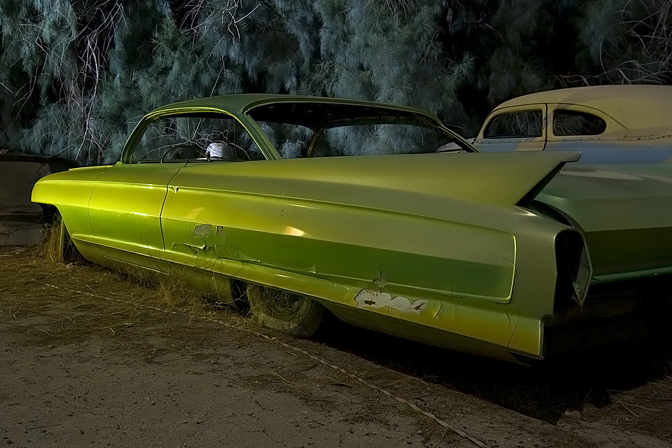 Lime Fade  :::::  1962 Cadillac Coupe de Ville custom.