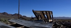 Undercut by Time  :::::  Atolia Mine, near Randsburg, California  :::::  July 2012