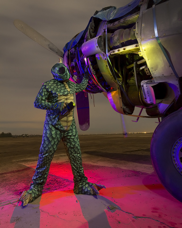 Sleestak Ground Crew (purple rim) :::::  Lockheed Harpoon