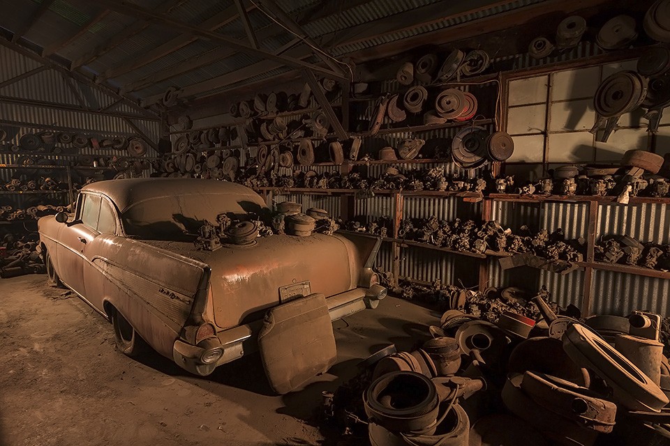 Buried Treasure  :::::  1957 Chevy Bel Air